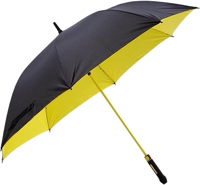 75cm Umbrella Item No: 0022 Black Yellow