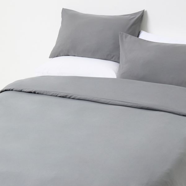 George &amp; Mason - Microfibre Duvet Cover Set - Charcoal