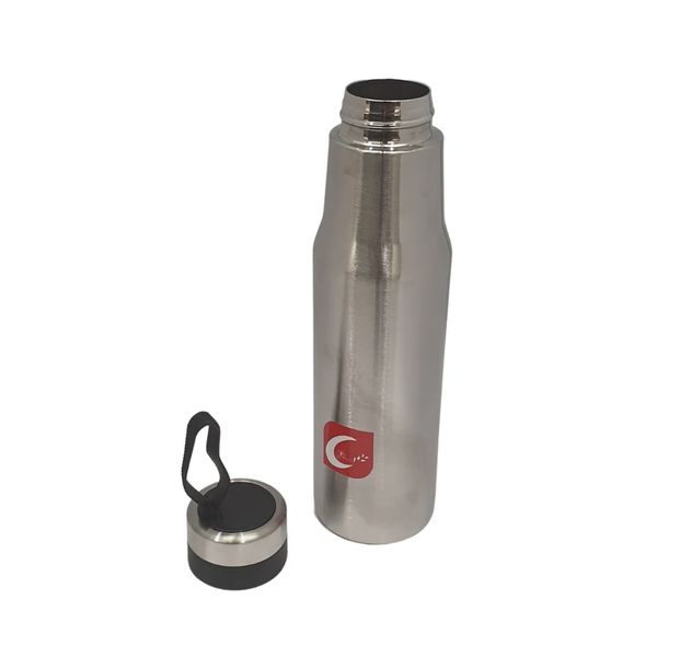 Silver Double Wall Water Bottle