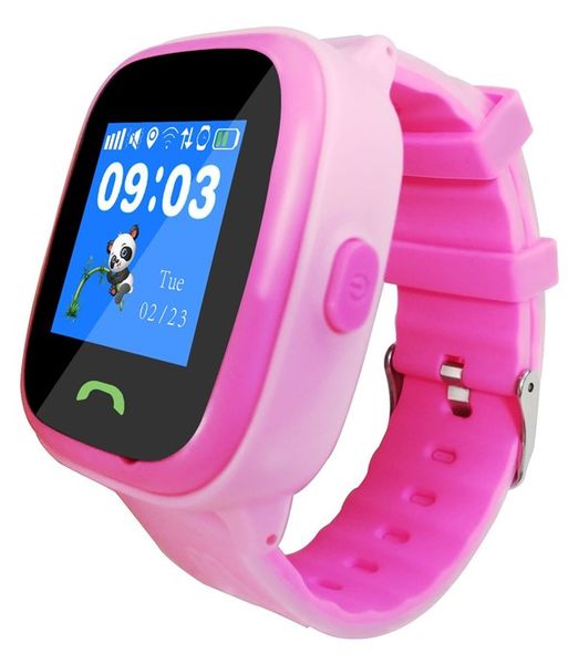 Polaroid Active Kids Touchscreen GPS Tracking Watch - Pink