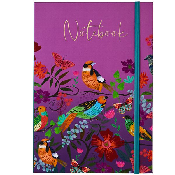 Bright &amp; Beautiful A5 Notebook by Design by Violet