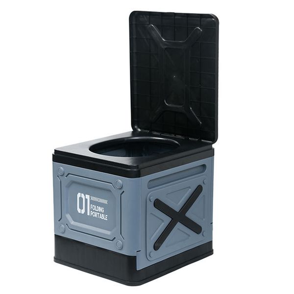 Portable Folding Car Toilet for Outdoor Use