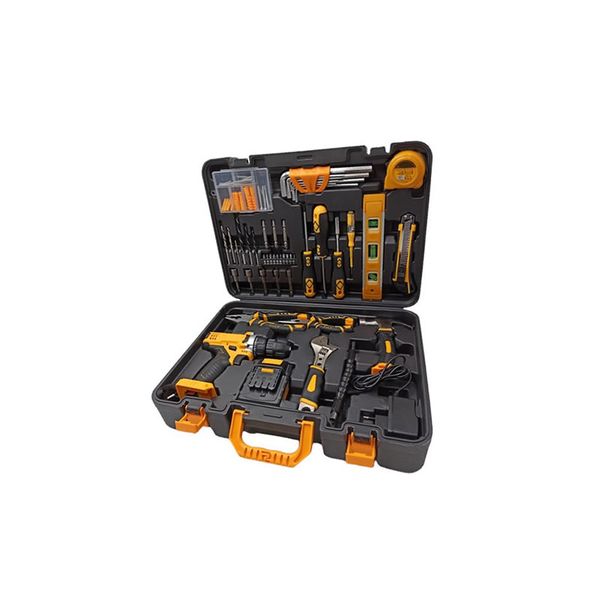 82 Piece Drill Power Tools Set With Case EP-10938
