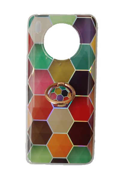 Colourful Honeycomb Phone Cover for Nova 8i