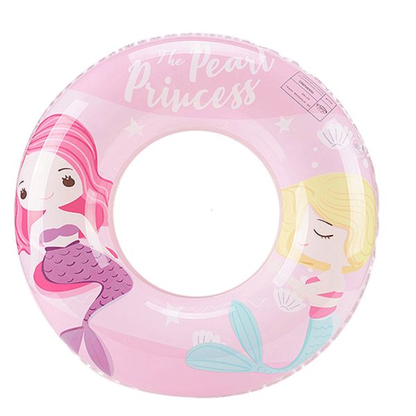 Olive Tree - Inflatable Swim Ring Tube Water Floaty Pink Mermaid