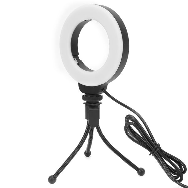 48LED Clip Ring Light for Selfie USB Powered