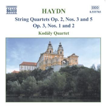 String Quartet Op.2, Nos 3 &amp; 5 (CD)