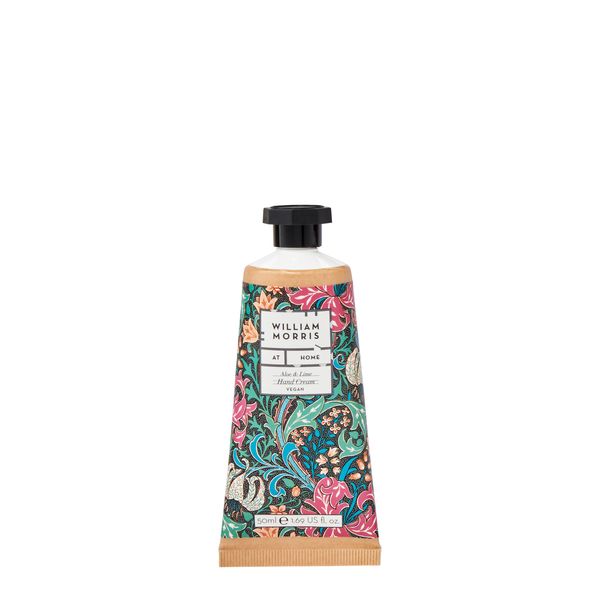 William Morris At Home Aloe &amp; Lime Hand Cream 50ml (Golden Lily Dark)