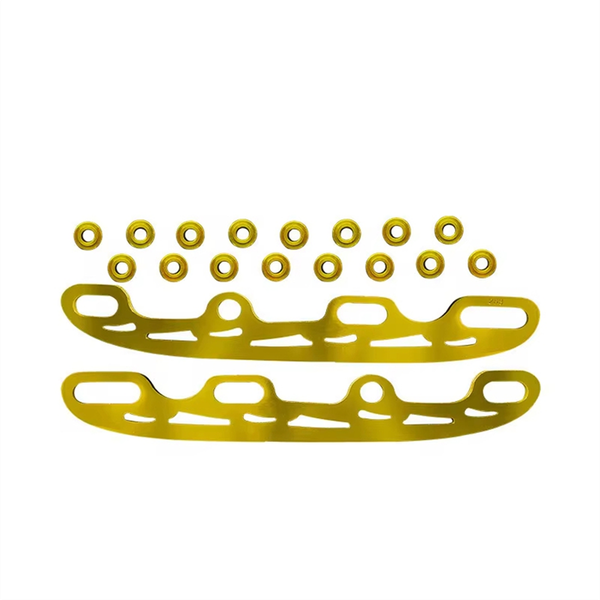 Durable-Reinforced Rink Sport Tool Ice Skate Blade Large Gold