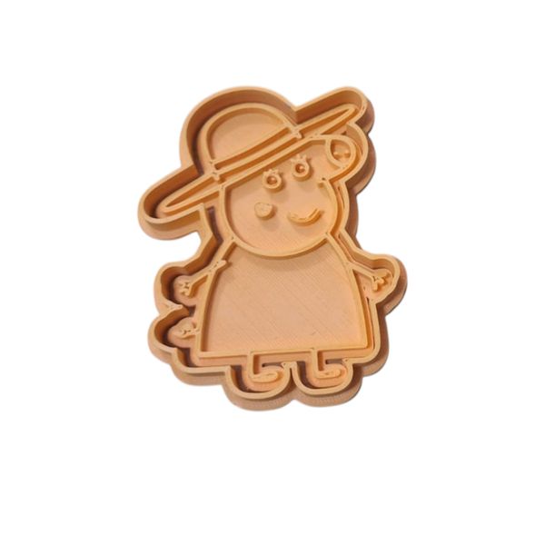 Hubbe Cookie Cutter - Peppa Pig - Granny Pig