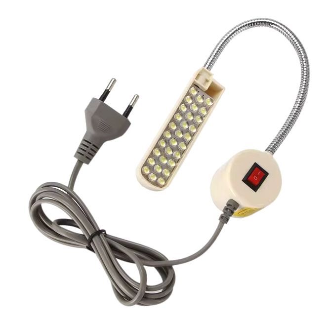 Wenice Led Sewing Machine Light Working Gooseneck Lamp Cob Led