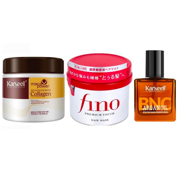 Karseell Collagen + Premium Touch Mask + Argan Oil Ultimate Repair Set