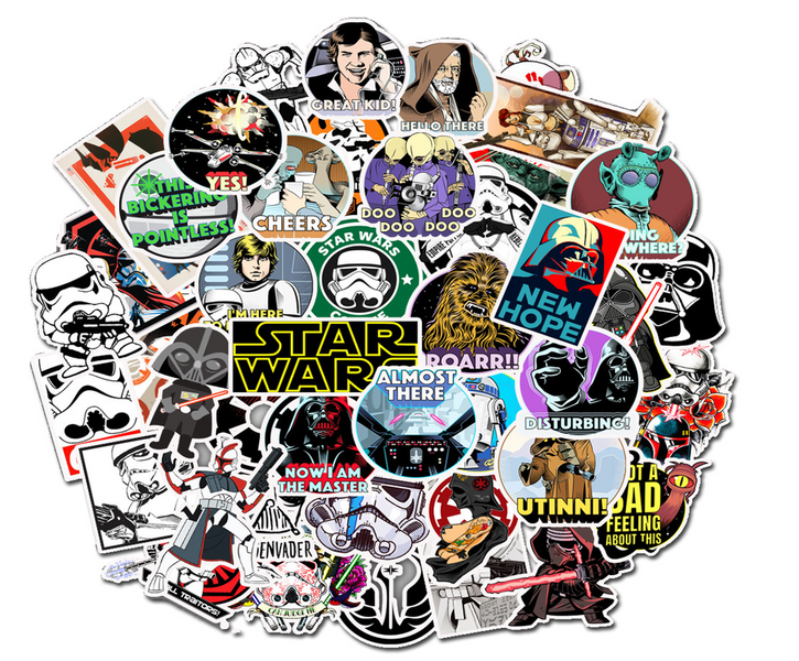 Star Wars - 100 Piecel Themed Sticker Set