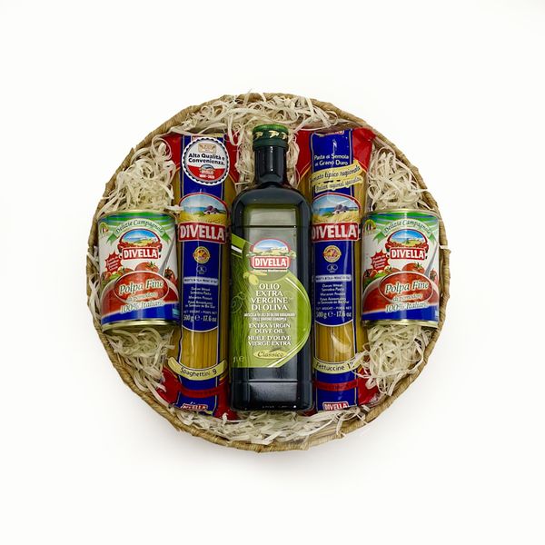 Pasta Hamper - Round basket