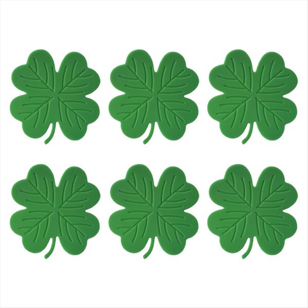 Day Drink Coasters Shamrock Irish Green Absorbent