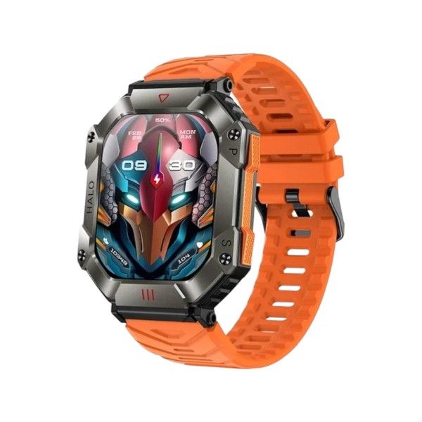 LOKMAT -APPLLP 4 MAX- Water Resistant Smartwatch With GPS Location - Orange