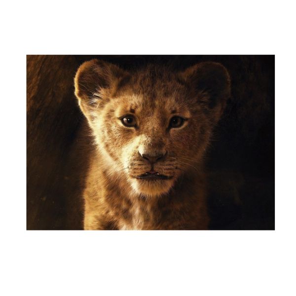 Realistic Simbqa the Lion - A1 poster