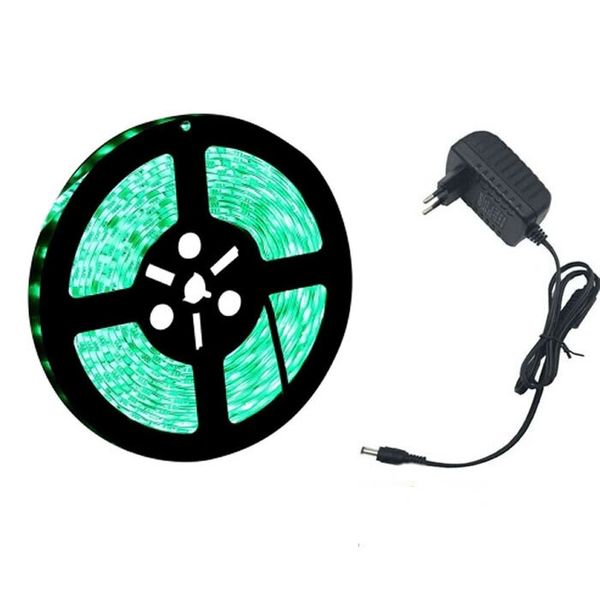 12V 5M 3528 Green SMD LED Strip Light