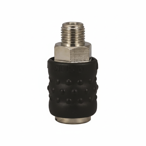 Ani 3/8-Inch Male Hose Coupler - Quick Connect Fitting