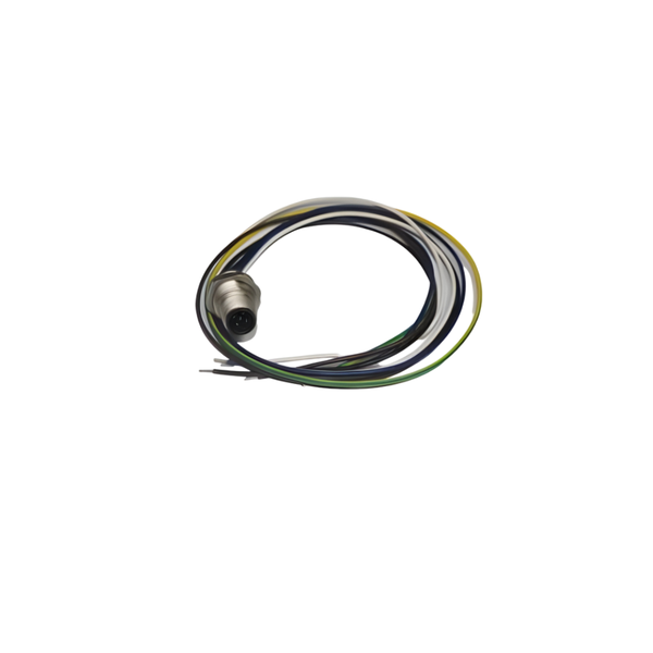 PM12AM5F-WL/9 M12 A Code 5-Pole Male Circular Connector PG9 IP67 Flylead