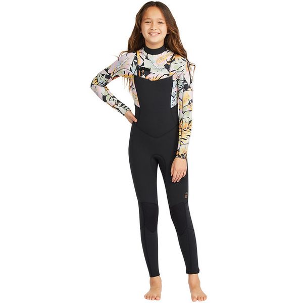 Billabong Girls 4/3mm Salty Dayz Full Wetsuit - Black