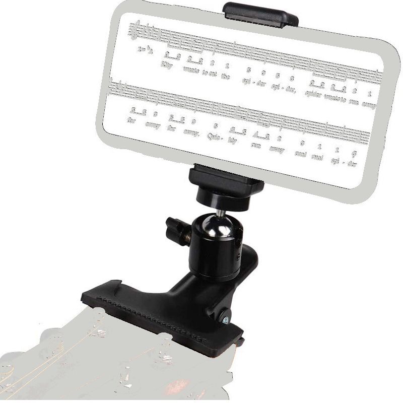 UGABUGA Adjustable Phone Holder for Guitar