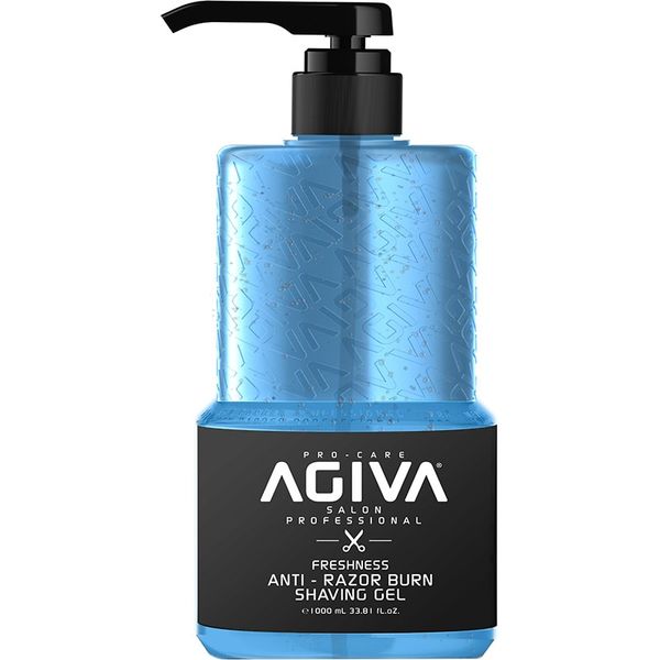 Agiva Shaving Gel Anti-Razor Burn, 1 Litre