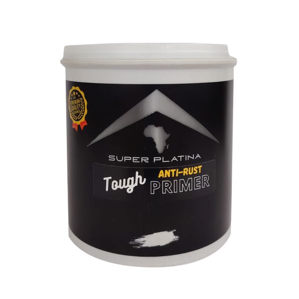 Super Platina - 1 Litre Tough Waterbased Anti-Rust Primer - Red Oxide