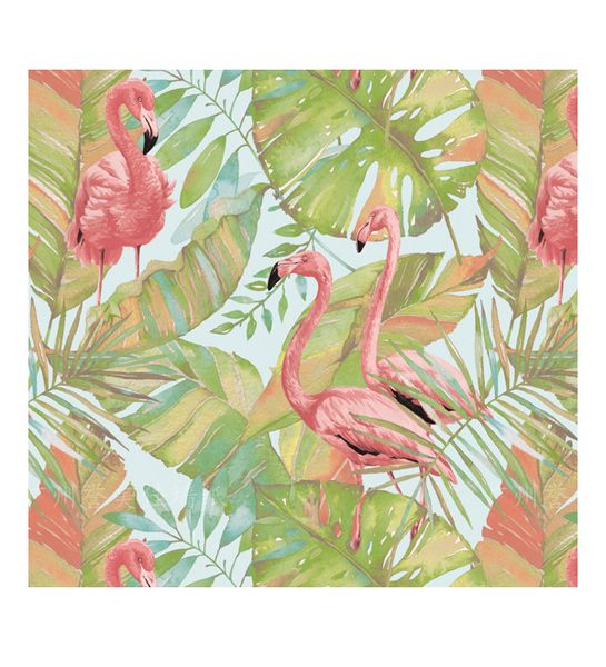 Flamingo Style 2 Wallpaper - Blue | Buy Online in South Africa ...