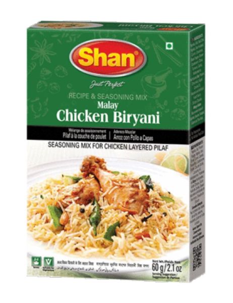 Shan Malay Chicken Biryani Mix 60g Pack of 6