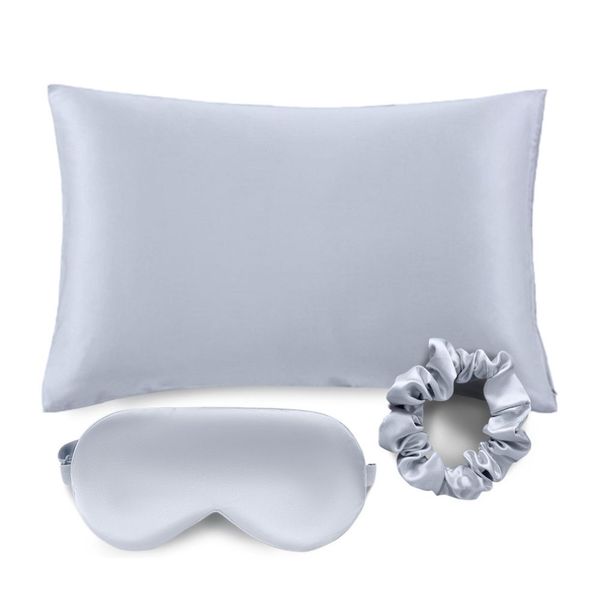 GLAM Beauty - 3 Piece Satin Gift Set in Envelope - Light Grey