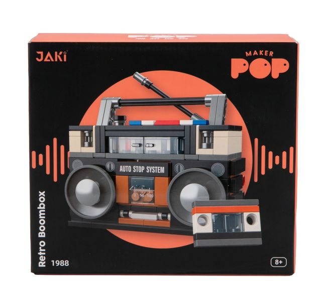 Jaki 1988 Retro Boom Box (168pcs) - 9cm Wide