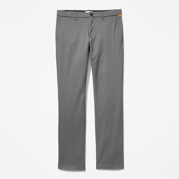 Timberland Sargant LakeMen Dark Grey Cotton Casual Slim Chino