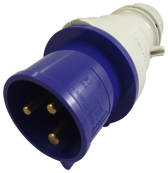 Walther (230306) Pin &amp; Sleeve Connector, 32 A, 230 V, Cable Mount, Plug