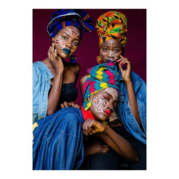 African Lady Art - A1 Poster