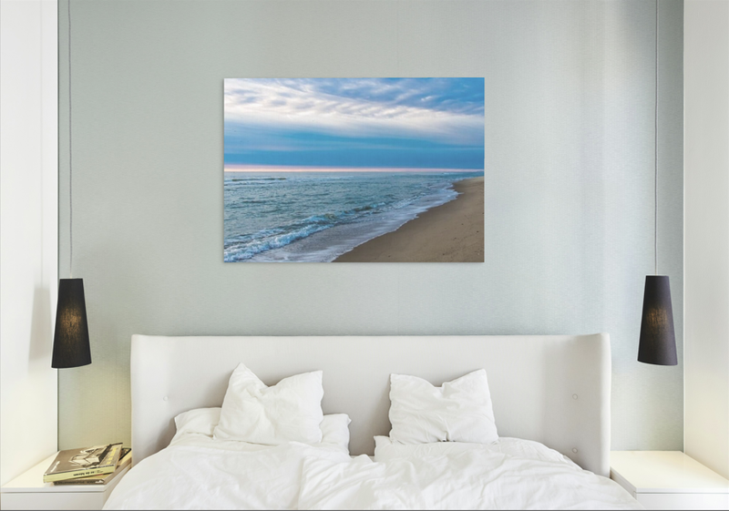 Sea Sky Blue Abstract Wall Art