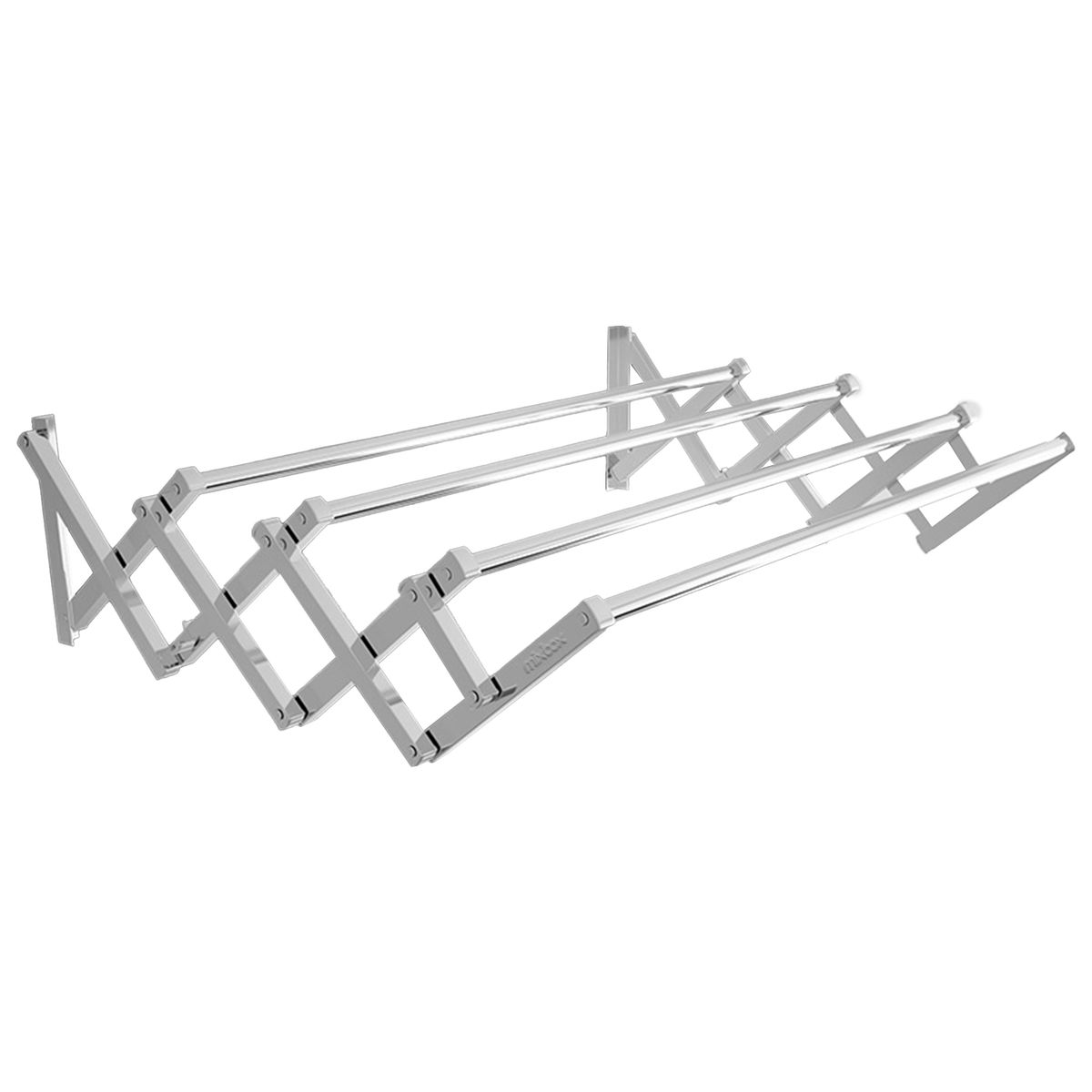 Mix Box Telescopic Stainless Steel Wall Mounted Drying Rack,100x150cm