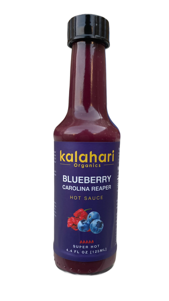 Kalahari Organics Blueberry Carolina Reaper Hot Sauce - 125ml