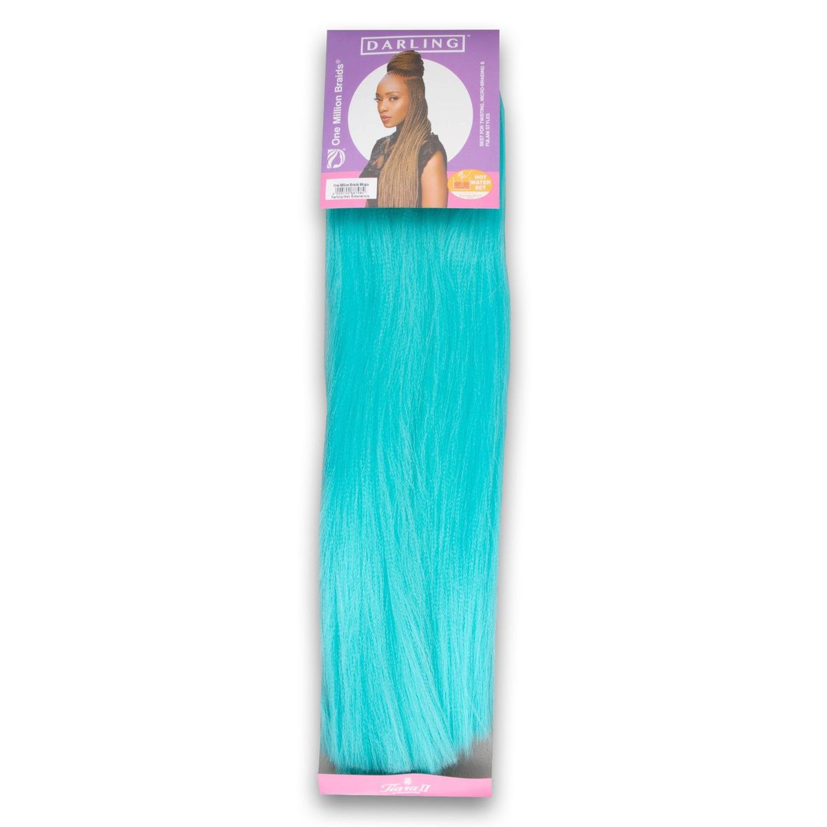 Darling One Million Braid 20 One Tone Colour Aqua 3 Packs Shop Today Get It Tomorrow