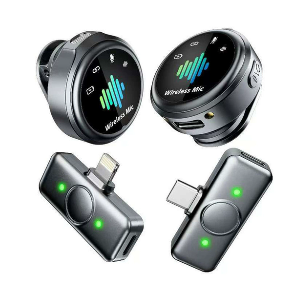 Plug and Play Wireless Lavalier Microphone for Android &amp;IOS