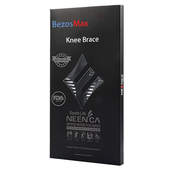 BezosMax Protective Knee Brace for Women/Men, Knee Support with Patella Pad