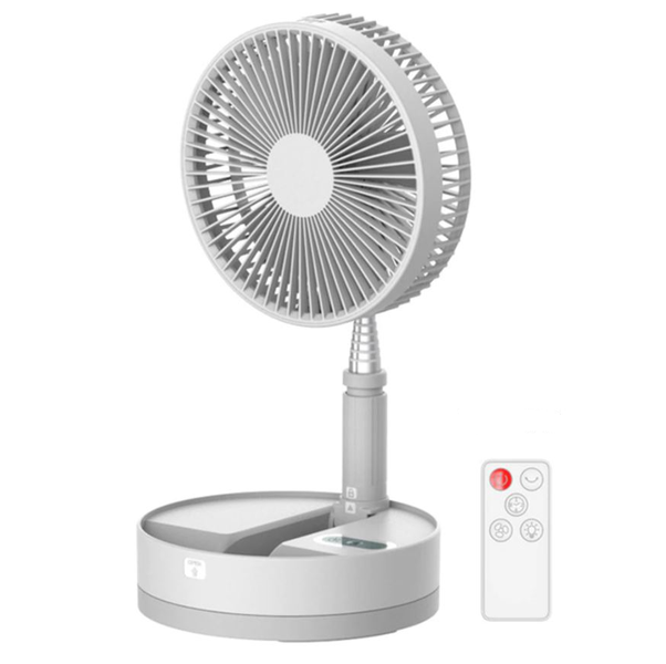 Maisonware Adjustable USB Rechargeable 1 Meter Folding Fan