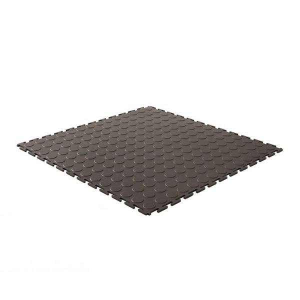 Fine Health - Set of 12 Black PVC Mats