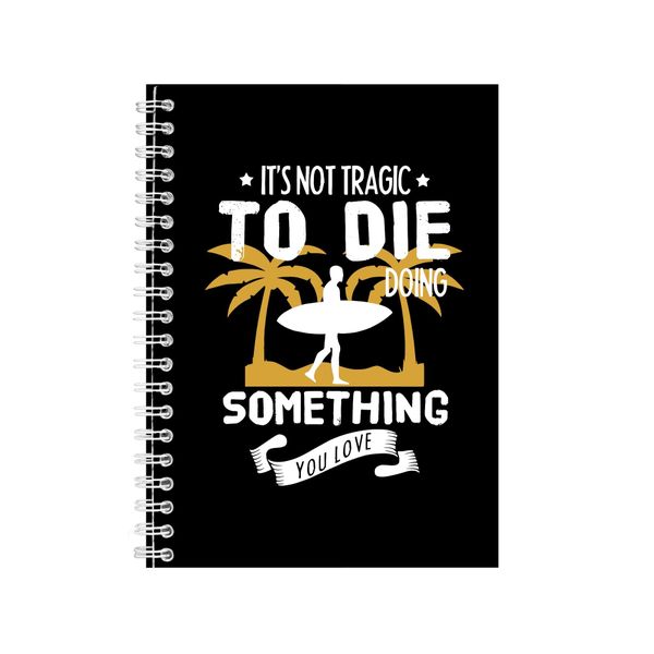 Surfing Notebook Surfer Gift Idea Writing Book Notepad Pad 34