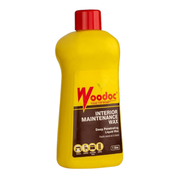 Woodoc Interior Maintenance Wax - Deep Penetrating (Yellow Bottle)