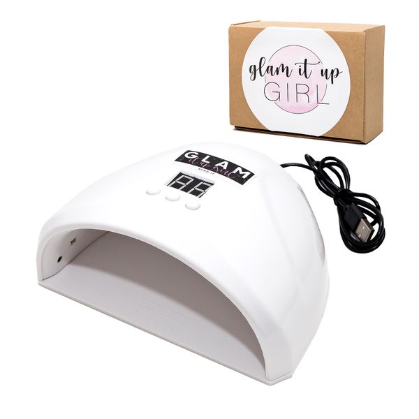 Glam It Up Girl/ UV Gel 36W LED Lamp - White