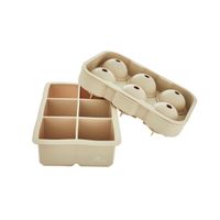 3Pack(369 PCS) Mini Ice Cube Tray W/Lid and Bin, Ice Trays for Freezer Ice  Maker