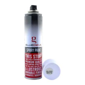 GlueDevil - 300ml Gloss White Standard Spray Paint | Shop Today