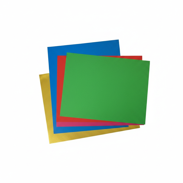 Vibrant Wrapping Paper Rolls - 6 Assorted Dayglo Colors