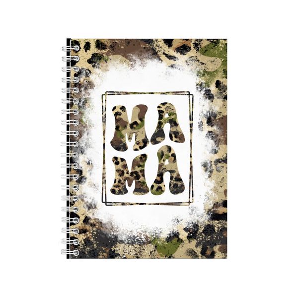 Camo Rustic Mom Notebook Mother's Day Gift Idea Notepad Pad 83